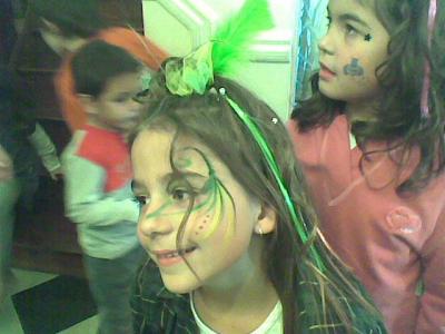 Peinado Fashion con maquillaje en fluor, Domenico, Avellaneda
